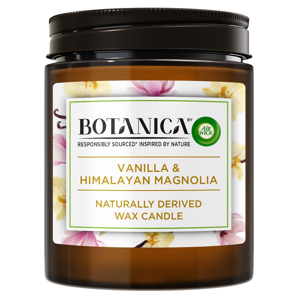 Botanica by Air Wick svíčka - Vanilka a himálajská magnolie